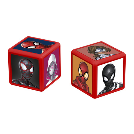 MATCH Spiderman gra planszowa Marvel szalona kostka bajka dla dzieci