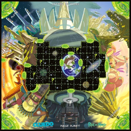 CLUEDO RICK AND MORTY gra planszowa serial tv POLSKA EDYCJA ORYGINALNA 17+