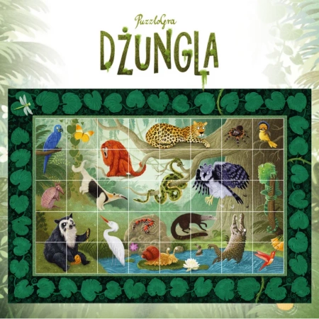 OUTLET Puzzlogra: Dżungla gra planszowa 5+ 