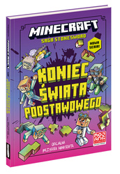 MINECRAFT SAGA STONESWORD Koniec świata książka POWIEŚĆ OFICJALNA PRZYGODA