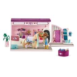 Schleich 42587 Sklepik dla koni Sophia's Beauties koń figurka PREMIUM sesja