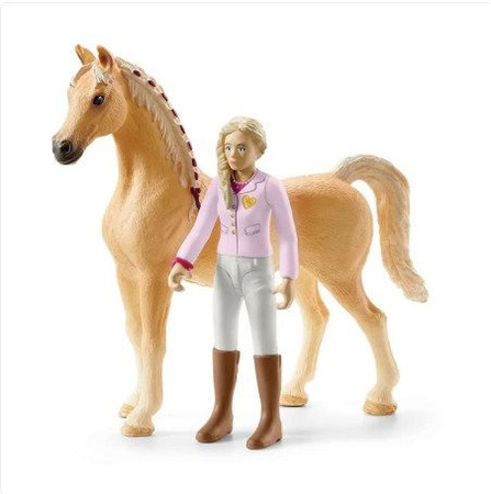OUTLET Schleich 42440 zestaw 36w1 WYŚCIGI KONNE konie koń zawody figurki Horse Club
