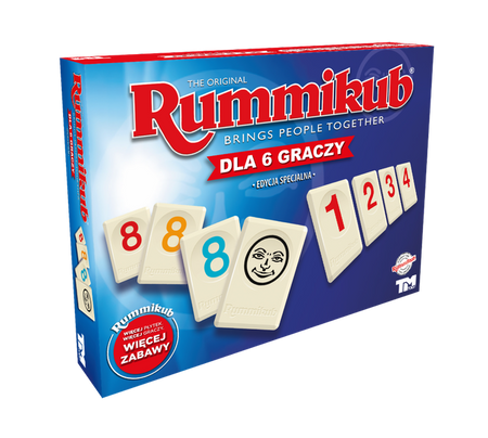 OUTLET Rummikub XP dla 6 graczy gra planszowa ROZSZERZONA