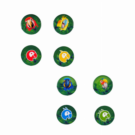 ZŁAP KADR gra karciana PIĘKNE ILUSTRACJE Muduko PAPUGI 150 kart 8+ RODZINNA