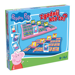 OUTLET Zgadnij kto to? Świnka Peppa gra planszowa dla dzieci ORYGINALNA