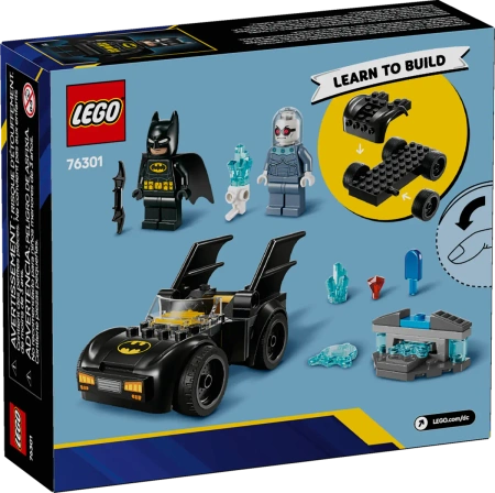 LEGO 76301 DC BATMOBIL BATMAN MR FREEZE klocki figurki auto samochód akcja