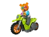 2w1 LEGO City Motocykl kaskaderski figurka pojazd figurki motor klocki