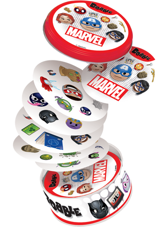 DOBBLE MARVEL EMOJI gra planszowa karciana karty doble EKOLOGICZNA