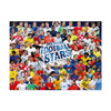 Puzzle 1000 elementów World Football Stars karty piłkarskie piłkarze GWIAZDY