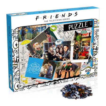 FRIENDS WSPOMNIENIA Puzzle 1000 elementów PRZYJACIELE serial puzle PREMIUM