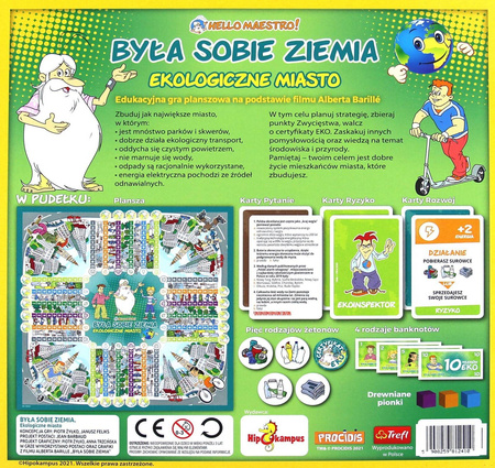 Outlet Była sobie ziemia było sobie życie gra planszowa EKOLOGICZNE MIASTO