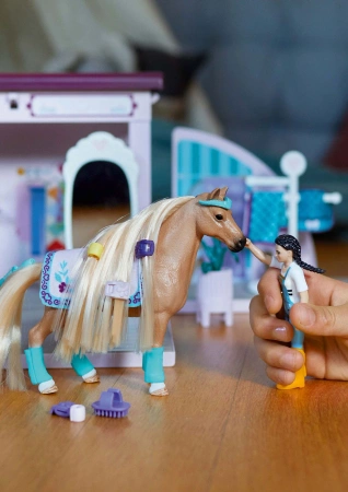 Schleich 42587 Sklepik dla koni Sophia's Beauties koń figurka PREMIUM sesja