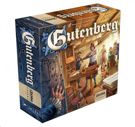 GUTENBERG gra planszowa Guttenberg angielska Granna ENGLISH BOARD GAME