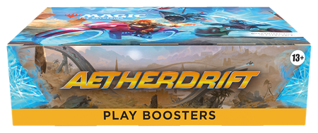 Play Booster Box Aetherdrift karty MtG 30 boosterów Magic Gathering 2025