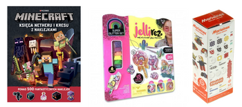 PREZENT KREATYWNY DLA CHŁOPCA I DZIEWCZYNKI MARIOINEX MINECRAFT JELLI REZ