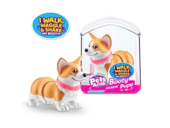 INTERAKTYWNY PIES CORGI CHODZI MERDA OGONEM TAŃCZY piesek zabawka dla dzieci
