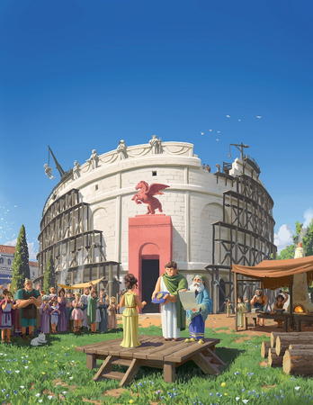 Architekci 7 Cudów Świata gra planszowa: ROZSZERZENIE DODATEK Medale 2 cuda