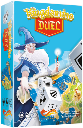 KINGDOMINO DUEL gra planszowa dla 2 osób graczy