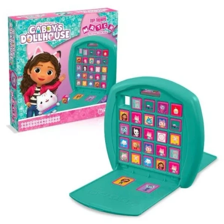 SUPER zestaw 4w1 gier KOCI DOMEK GABI MONOPOLY gra planszowa JUNIOR TOP