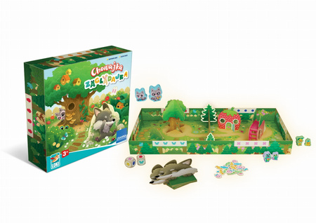 Chowajka zaglądajka planszowa gra na spostrzegawczość 3+ zabawa w chowanego