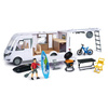 Outlet AUTO KAMPER +FIGURKA +AKCESORIA EFEKTY ŚWIETLNE Samochód DUŻY 30cm