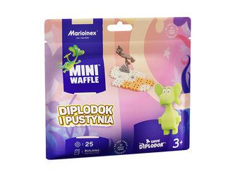 MARIOINEX ZESTAW KLOCKÓW WAFFLE Pustynia klocki mini wafle konstrukcyjne
