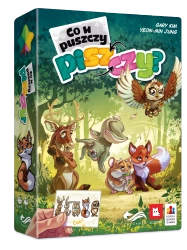 OUTLET CO W PUSZCZY PISZCZY gra planszowa dla dzieci KOOPERACYJNA UCZY WSPÓŁPRACY