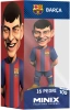 2x FIGURKA MINIX FC BARCELONA ROBERT LEWANDOWSKI +PEDRI KOLEKCJONERSKA 12cm