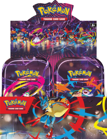 Pokémon 20 BOOSTERÓW TCG Mega Heroes Mini Tin Display