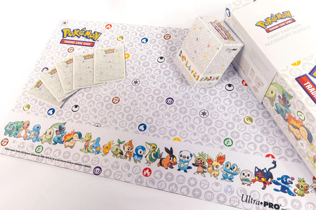 4w1 zestaw akcesoriów Pokemon deck box, koszulki pudło na 700 kart i mata