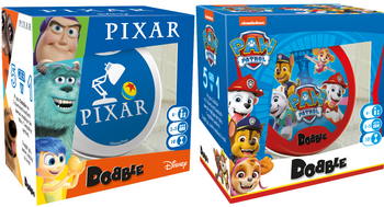 2w1 Dobble Psi Patrol Doble DISNEY Pixar dobl gra karty planszowa karciana