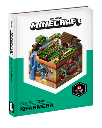 MINECRAFT OFICJALNY PODRĘCZNIK FARMERA książka poradnik dla fanów graczy