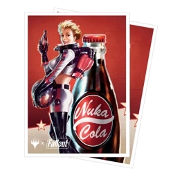 Protektory na talię Commander karty MtG gra Magic the Gathering koszulki APEX Fallout Nuka-Cola Pinup (105 sztuk)