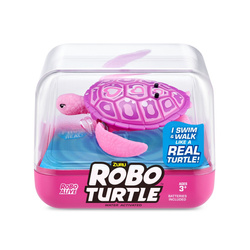 ROBO TURTLE ZURU ALIVE ROBOT PŁYWAJĄCY ŻÓŁW żółwik FIGURKA PŁYWA fioletowy