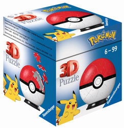POKEMON 3D PUZZLE PREMIUM POKE BALL KULA POKEBALL Pokémon ORYGINALNE