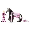 OUTLET Schleich ZESTAW STARTOWY konie koń PIĘKNE WŁOSY 42584 SOFIA I DUSTY Sofia's Beauties