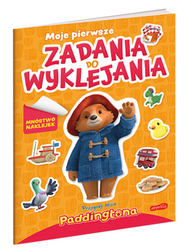 PRZYGODY MISIA PADDINGTONA Zadania książka nalepki naklejki dla dzieci