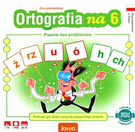 OUTLET Ortografia na 6 gra edukacyjna dla dzieci 5