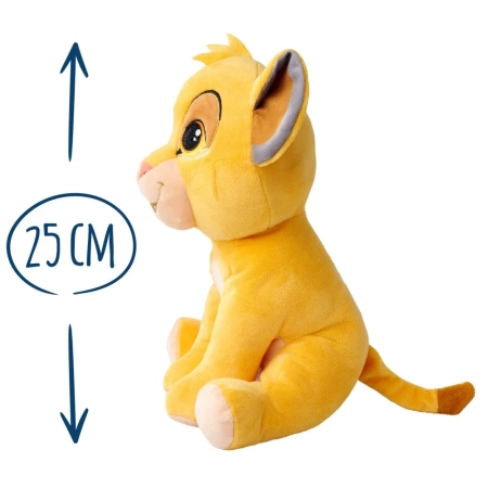 MASKOTKA DISNEY KRÓL LEW SIMBA pluszak plusz kot kotek oryginalny DUŻA 25cm