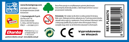 Uczę sie pierwszych słówek LISCIANI gra PLANSZOWA edukacyjna 20 kart DUŻE