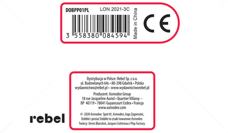 OUTLET DOBBLE PSI PATROL gra planszowa karty doble dople NOWA POLSKA ORYGINALNA