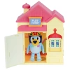Bluey Domek z niespodzianką PREZENT naklejki PLUSZAK zabawka maskotka