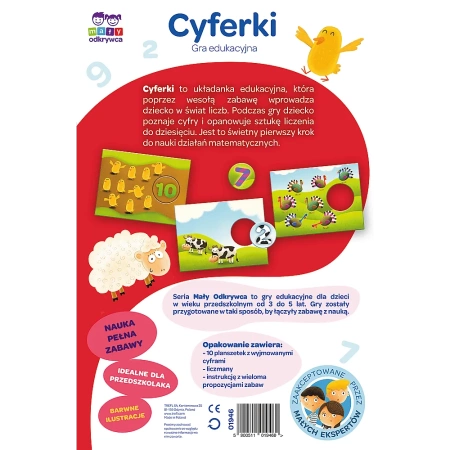 3w1 ZAWODY +CYFERKI + ZEGAR GRA DLA DZIECI PLANSZOWA EDUKACYJNA RODZINNA 3+