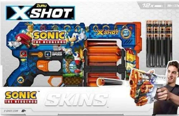 WYRZUTNIA X-SHOT SONIC SKINS HYPER SPIKE NA pistolet +strzałki do wyrzutni