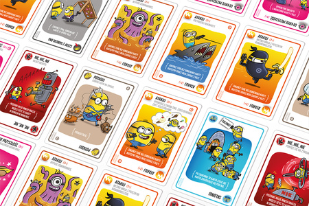 EKSPLODUJĄCE MINIONKI imprezowa gra planszowa kotki jednorożce karciana
