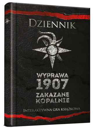 DZIENNIK WYPRAWA 1907 Zakazane Kopalnie komiks książka gra paragrafowa