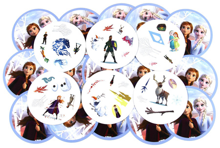 OUTLET DOBBLE FROZEN 2 gra planszowa karciana karty Doble dople DISNEY KRAINA LODU