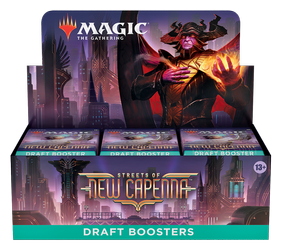 Booster BOX DRAFT MtG Magic New Capenna ANGIELSKIE 36 boosterów LUZEM