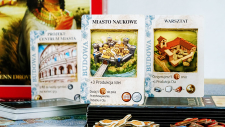 Mosaic gra planszowa strategiczna Portal Games cywilizacja budowa rozwój