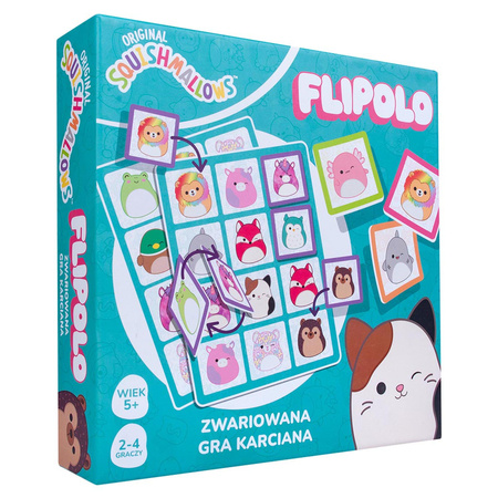 SQUISHMALLOWS GRA PLANSZOWA strategiczna rodzinna dla dzieci Flipolo POLSKA